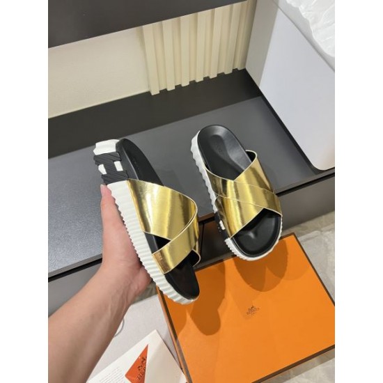 2026新作 定番人気 柔らか素材 HERMES エルメス サンダル 快適サマースタイル