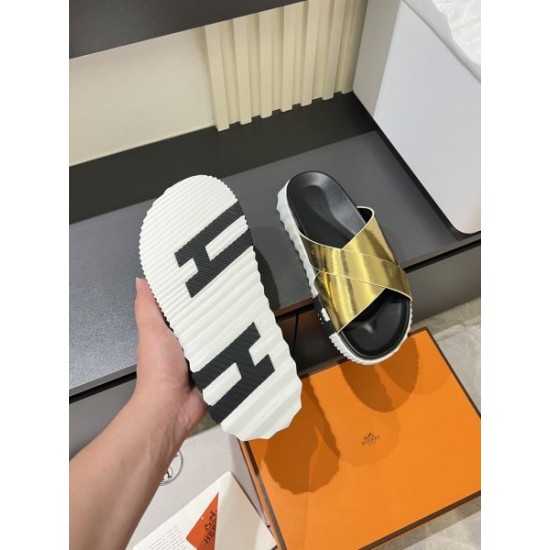 2026新作 定番人気 柔らか素材 HERMES エルメス サンダル 快適サマースタイル