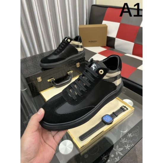 2025FW メンズ カジュアルシューズ BURBERRY バーバリー 流行に左右されない永遠の定番デザイン