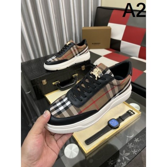 2025FW メンズ カジュアルシューズ BURBERRY バーバリー 完売必至の大人気アイテム
