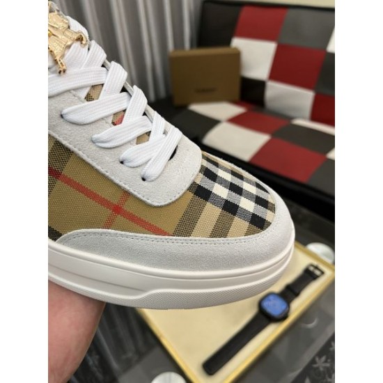 2025FW メンズ カジュアルシューズ BURBERRY バーバリー 完売必至の大人気アイテム