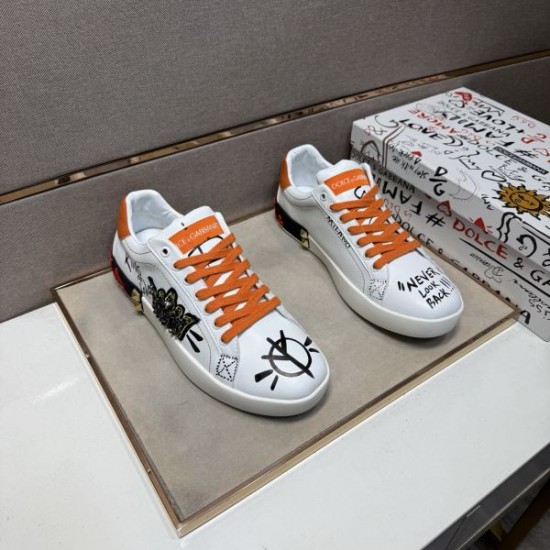 2025FW メンズ カジュアルシューズ DOLCE＆GABBANA ドルチェ＆ガッバーナ ファッション感満点のデザイン