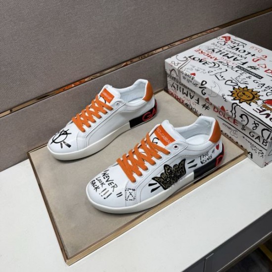 2025FW メンズ カジュアルシューズ DOLCE＆GABBANA ドルチェ＆ガッバーナ ファッション感満点のデザイン
