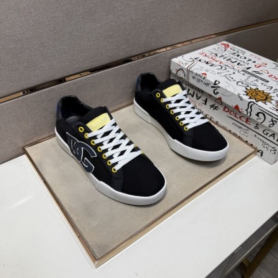 2025FW メンズ カジュアルシューズ DOLCE＆GABBANA ドルチェ＆ガッバーナ シンプルで洗練されたデザイン