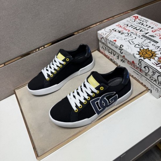 2025FW メンズ カジュアルシューズ DOLCE＆GABBANA ドルチェ＆ガッバーナ シンプルで洗練されたデザイン