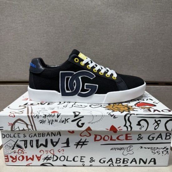 2025FW メンズ カジュアルシューズ DOLCE＆GABBANA ドルチェ＆ガッバーナ シンプルで洗練されたデザイン