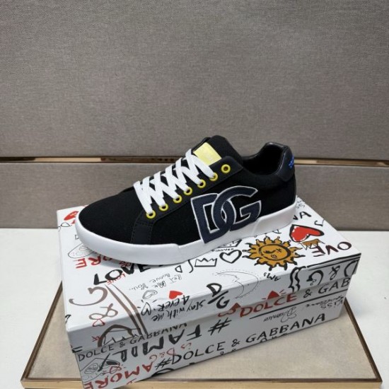 2025FW メンズ カジュアルシューズ DOLCE＆GABBANA ドルチェ＆ガッバーナ シンプルで洗練されたデザイン