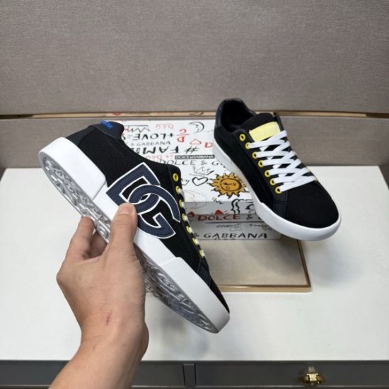 2025FW メンズ カジュアルシューズ DOLCE＆GABBANA ドルチェ＆ガッバーナ シンプルで洗練されたデザイン
