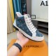 2025FW メンズ カジュアルシューズ LOUIS VUITTON ルイヴィトン 冬の軽やかなコーデにぴったり