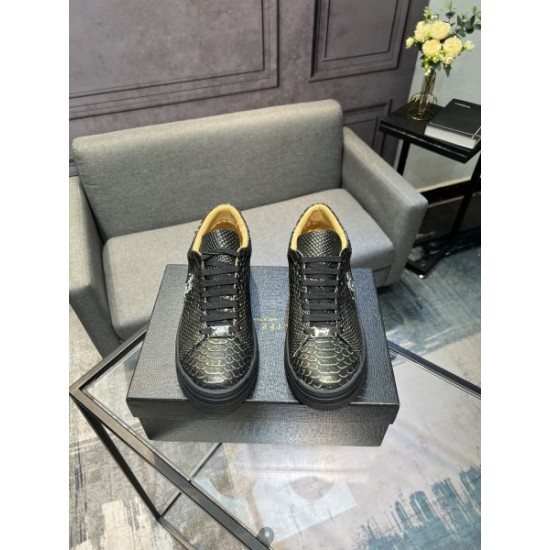 2025FW メンズ カジュアルシューズ PHILIPP PLEIN フィリッププレイン 今冬在庫一掃セール開催中！