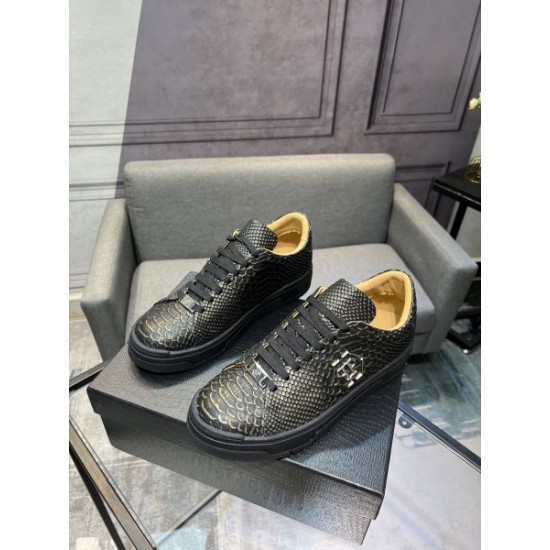 2025FW メンズ カジュアルシューズ PHILIPP PLEIN フィリッププレイン 今冬在庫一掃セール開催中！