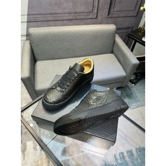 2025FW メンズ カジュアルシューズ PHILIPP PLEIN フィリッププレイン 今冬在庫一掃セール開催中！