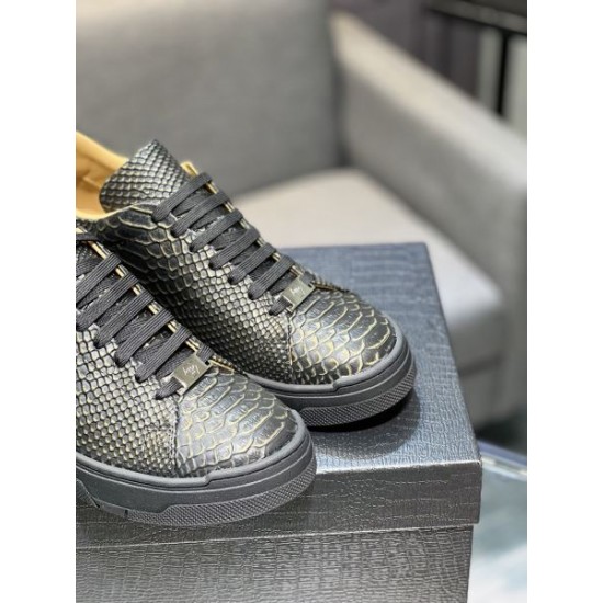 2025FW メンズ カジュアルシューズ PHILIPP PLEIN フィリッププレイン 今冬在庫一掃セール開催中！