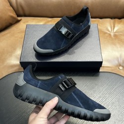 2025FW メンズ カジュアルシューズ PRADA プラダ 奇跡のセール特価！お得に手に入る