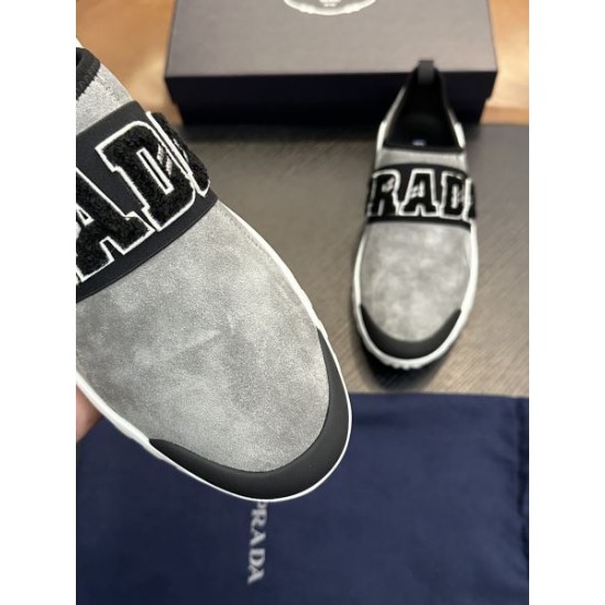 2025FW メンズ カジュアルシューズ PRADA プラダ 奇跡のセール特価！お得に手に入る