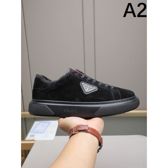 2025FW メンズ カジュアルシューズ PRADA プラダ 今なら在庫あり！手に入れるチャンス