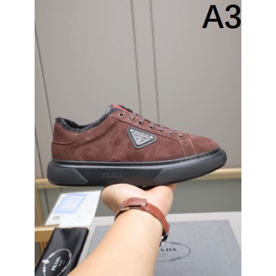 2025FW メンズ カジュアルシューズ PRADA プラダ 今なら在庫あり！手に入れるチャンス