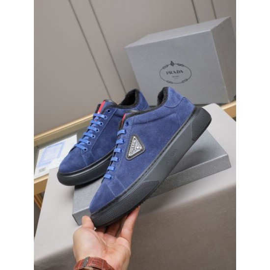 2025FW メンズ カジュアルシューズ PRADA プラダ 今なら在庫あり！手に入れるチャンス