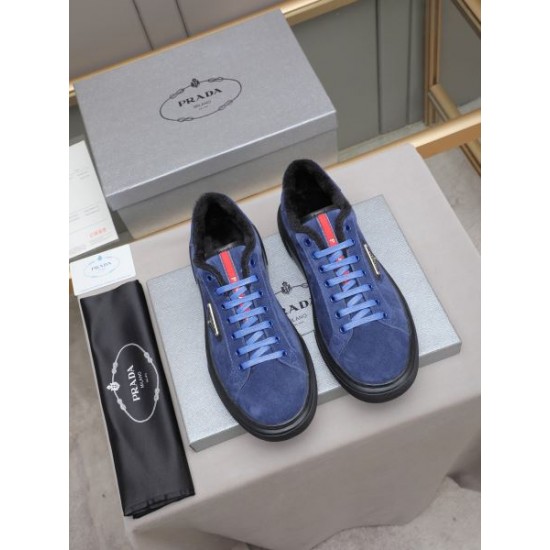 2025FW メンズ カジュアルシューズ PRADA プラダ 今なら在庫あり！手に入れるチャンス