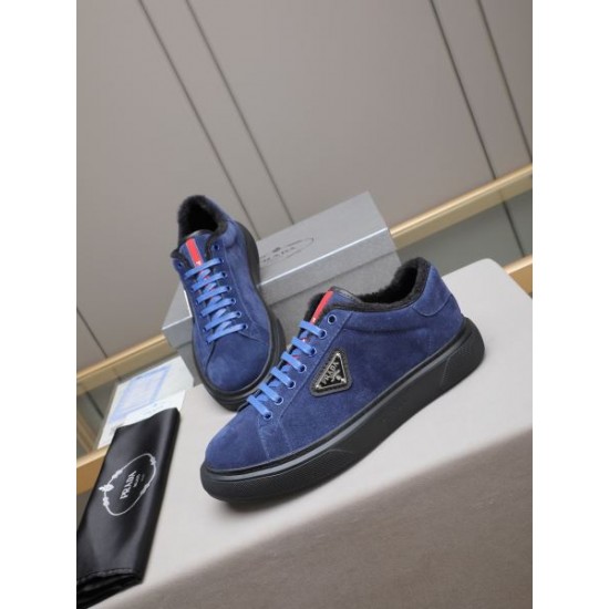 2025FW メンズ カジュアルシューズ PRADA プラダ 今なら在庫あり！手に入れるチャンス