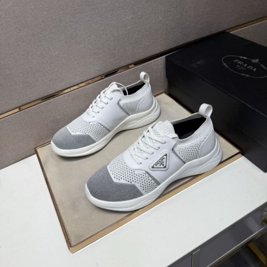 2025FW メンズ カジュアルシューズ PRADA プラダ 新作数量限定セール！早い者勝ち