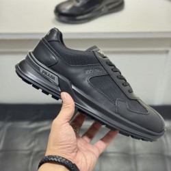 2025FW メンズ カジュアルシューズ PRADA プラダ 圧倒的人気アイテムでおしゃれを楽しむ