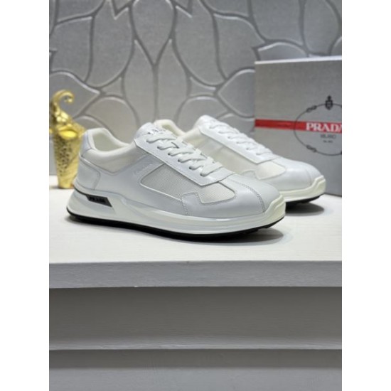 2025FW メンズ カジュアルシューズ PRADA プラダ 圧倒的人気アイテムでおしゃれを楽しむ