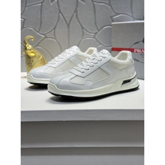 2025FW メンズ カジュアルシューズ PRADA プラダ 圧倒的人気アイテムでおしゃれを楽しむ