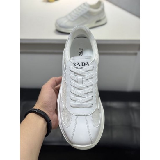2025FW メンズ カジュアルシューズ PRADA プラダ 圧倒的人気アイテムでおしゃれを楽しむ