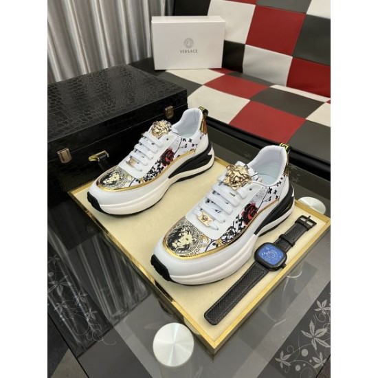 2025FW メンズ カジュアルシューズ VERSACE ヴェルサーチェ 存在感絶大！注目のスタイル
