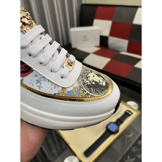 2025FW メンズ カジュアルシューズ VERSACE ヴェルサーチェ 存在感絶大！注目のスタイル