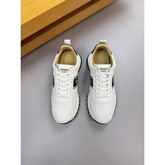 2025FW メンズ スニーカー HERMES エルメス 大人の雰囲気たっぷりの上品なデザイン