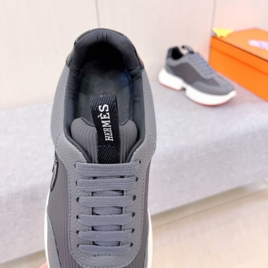 2025FW メンズ スニーカー HERMES エルメス ファッション感満点！上級者向けコーデ