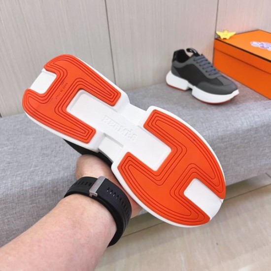 2025FW メンズ スニーカー HERMES エルメス ファッション感満点！上級者向けコーデ