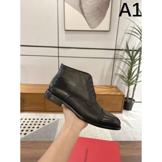2025FW メンズ ブーツ FERRAGAMO サルヴァトーレ フェラガモ 最旬トレンドスタイル！