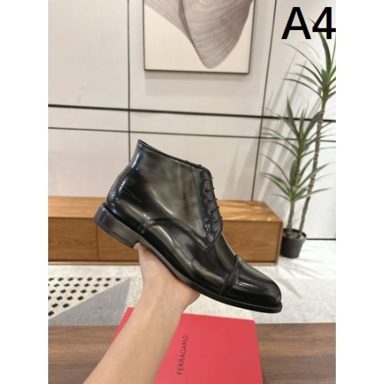 2025FW メンズ ブーツ FERRAGAMO サルヴァトーレ フェラガモ 最旬トレンドスタイル！