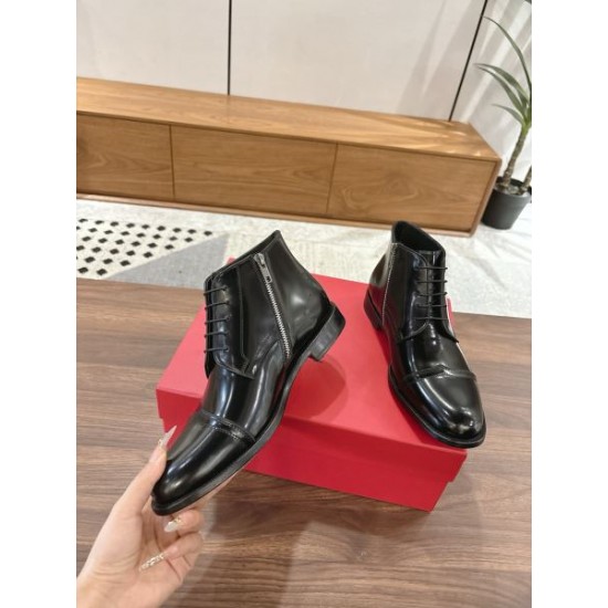 2025FW メンズ ブーツ FERRAGAMO サルヴァトーレ フェラガモ 最旬トレンドスタイル！
