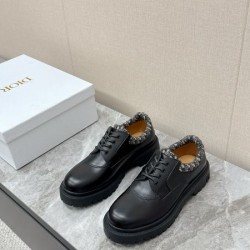 2025FW メンズ ビジネスシューズ DIOR ディオール 芸能人愛用ブランド
