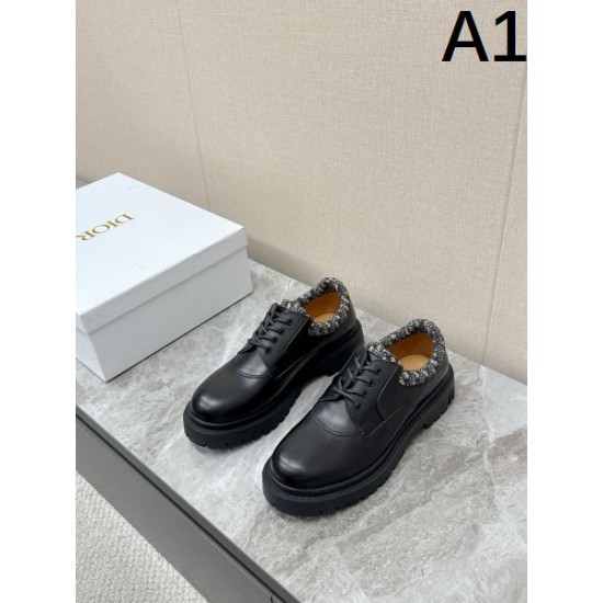 2025FW メンズ ビジネスシューズ DIOR ディオール 芸能人愛用ブランド