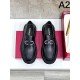 2025FW メンズ ビジネスシューズ FERRAGAMO サルヴァトーレ フェラガモ ロングシーズンに活躍する逸品