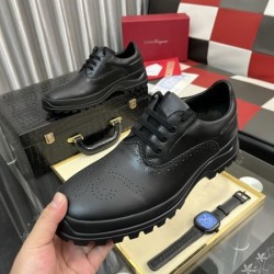 2025FW メンズ ビジネスシューズ FERRAGAMO サルヴァトーレ フェラガモ 販売店舗限定の特別モデル