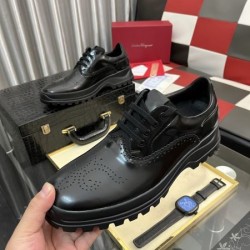 2025FW メンズ ビジネスシューズ FERRAGAMO サルヴァトーレ フェラガモ 販売店舗限定の特別モデル
