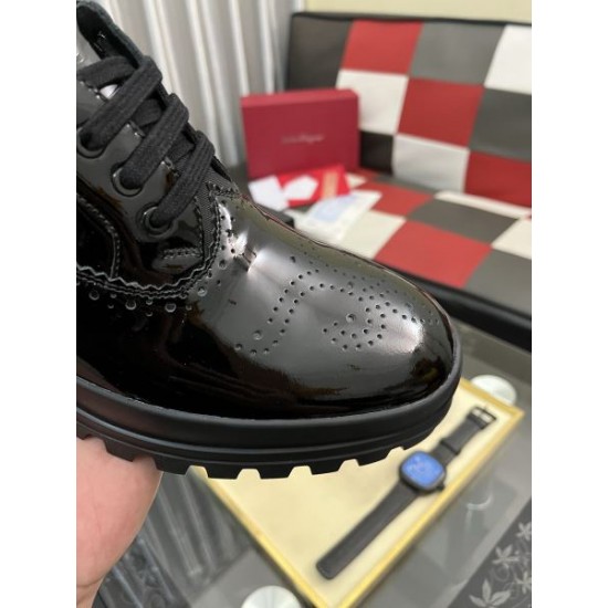 2025FW メンズ ビジネスシューズ FERRAGAMO サルヴァトーレ フェラガモ 販売店舗限定の特別モデル