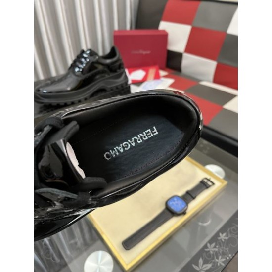 2025FW メンズ ビジネスシューズ FERRAGAMO サルヴァトーレ フェラガモ 販売店舗限定の特別モデル