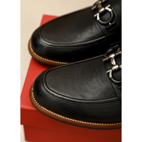 2025FW メンズ ビジネスシューズ FERRAGAMO サルヴァトーレ フェラガモ オンライン限定の特別商品