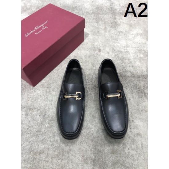 2025FW メンズ ビジネスシューズ FERRAGAMO サルヴァトーレ フェラガモ 足元に注目してくれるデザイン