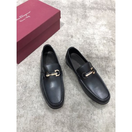 2025FW メンズ ビジネスシューズ FERRAGAMO サルヴァトーレ フェラガモ 足元に注目してくれるデザイン