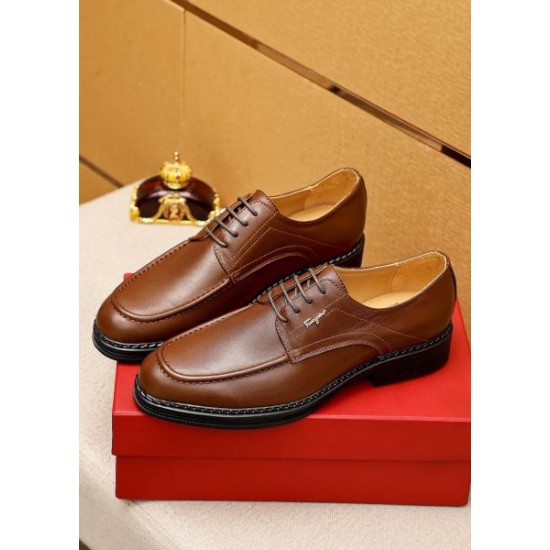 2025FW メンズ ビジネスシューズ FERRAGAMO サルヴァトーレ フェラガモ 数量限定で奇跡的に入荷したアイテム