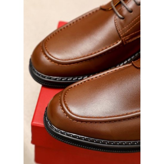 2025FW メンズ ビジネスシューズ FERRAGAMO サルヴァトーレ フェラガモ 数量限定で奇跡的に入荷したアイテム