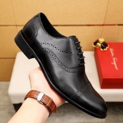 2025FW メンズ ビジネスシューズ FERRAGAMO サルヴァトーレ フェラガモ 新作限定 早い者勝ち